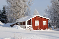 Gäststugan som hör till gården