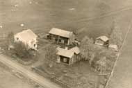 Gården i Oxböle ca 1958-1960